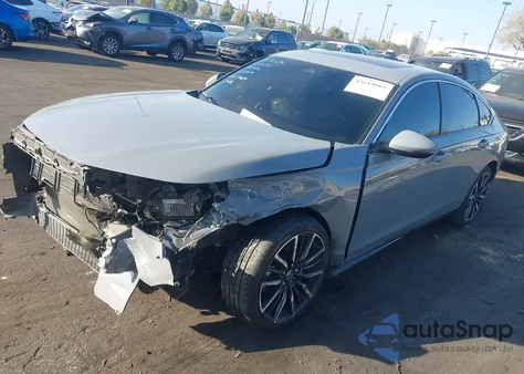 2024 Honda Accord Hybrid Touring из США, поврежденный, VIN 1HGCY2F89RA031416